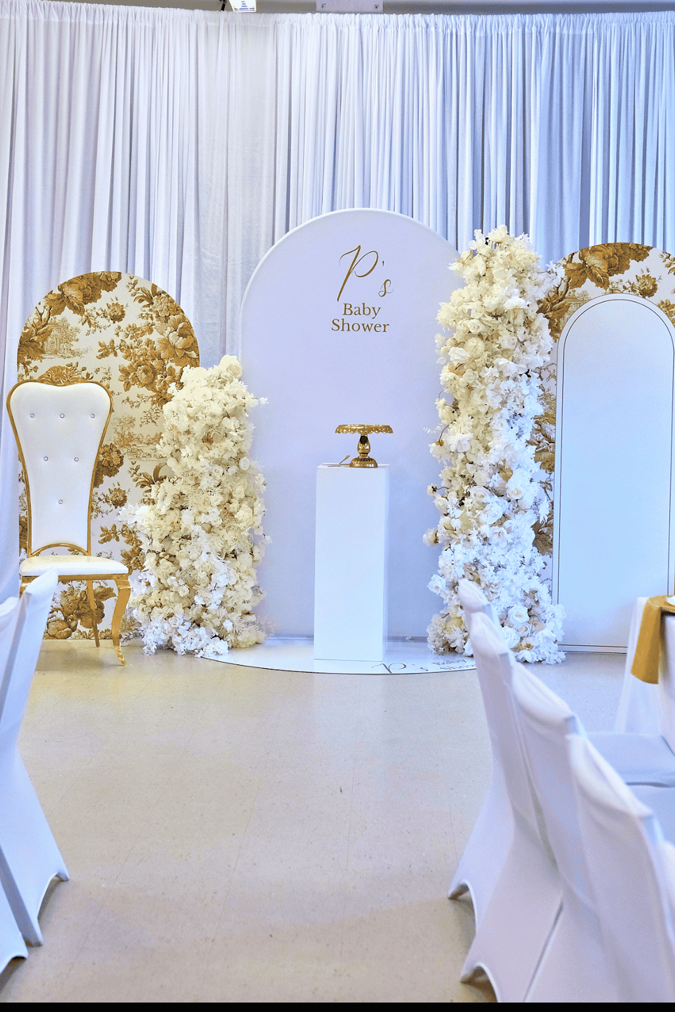 Elegant setup Custom wedding decor Halifax