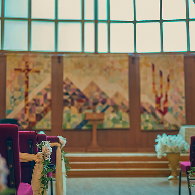 Atlantic School of Theology event table setup